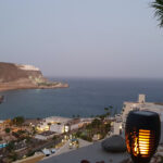 Urlaub auf Gran Canaria, Blick von der Terrasse