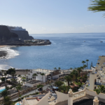 Urlaub auf Gran Canaria, Blick von der Terrasse